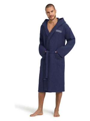 Arena Szlafrok "Waffle Hooded Robe II" w kolorze granatowym rozmiar: M