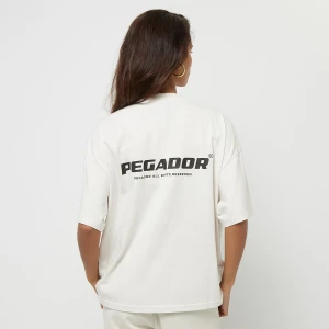 Pegador Arendal Logo Heavy Oversized Tee kobiety T-Shirty i Polo biały rozmiar Odzież