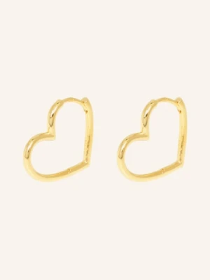 Ariane Ernst Kolczyki I Love You No.3 gold