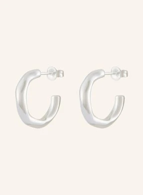 Ariane Ernst Kreolki Floating Earrings Ze Srebra Sterling 925 silber