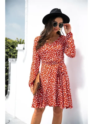 Ariel Tesoro Sukienka w kolorze czerwono-białym rozmiar: 36