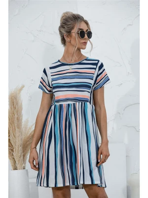 Ariel Tesoro Sukienka w kolorze granatowo-białym rozmiar: 36