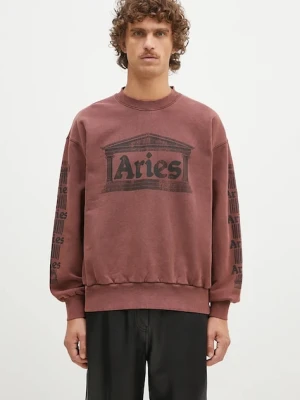 Aries bluza bawełniana Aged Ancient Column Sweat