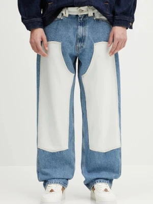 Aries jeansy Patchwork Western Carpenter Jeans