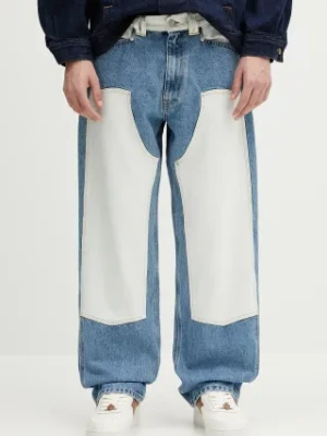 Aries jeansy Patchwork Western Carpenter Jeans AR3030503