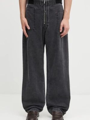 Aries jeansy Washed Canvas Walking Pant męskie AR3111004