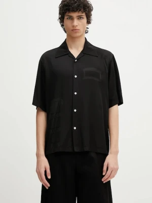 Aries koszula Ancient Column Satin Viscose Hawaiian Shirt