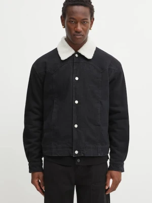 Aries kurtka jeansowa Sherpa Denim Car Coat