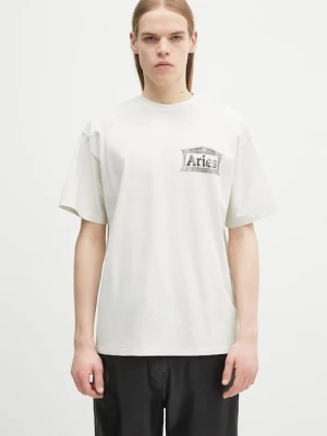 Aries t-shirt bawełniany Aged Ancient Temple SS Tee