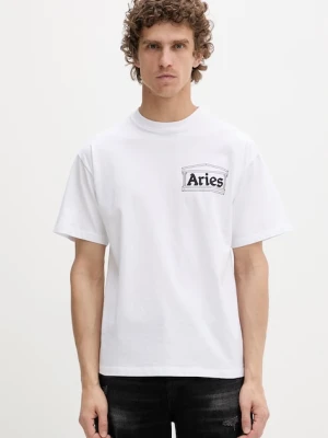 Aries T-shirt męski bawełniany