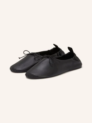 Arket Baleriny schwarz CZARNY