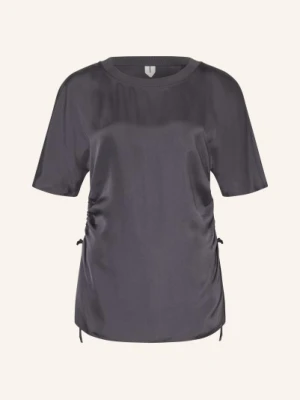 Arket Bluzka Z Satyny grau