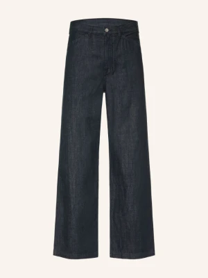 Arket Jeansy O Szerokim Kroju blau 001 Denim Blue Dark