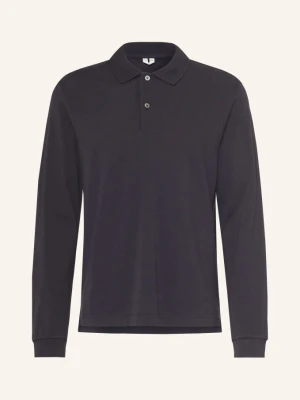 Arket Koszulka Polo Piqué blau GRANATOWY
