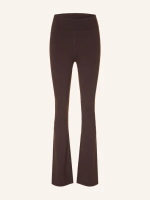 Arket Legginsy braun CIEMNOBRĄZOWY