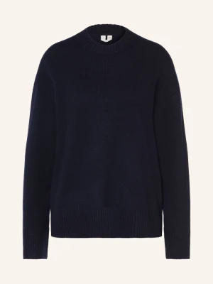 Arket Oversized Sweter Z Kaszmiru blau GRANATOWY