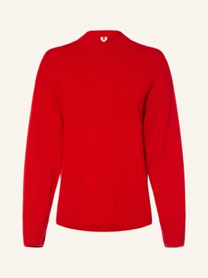Arket Oversized Sweter Z Kaszmiru rot CZERWONY