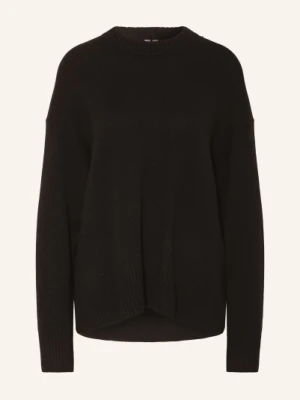 Arket Oversized Sweter Z Kaszmiru schwarz
