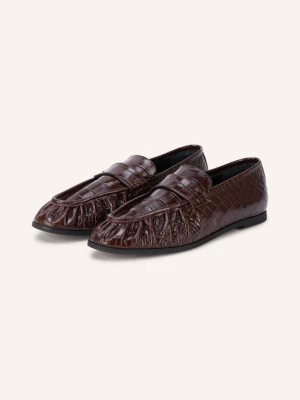 Arket Penny Loafers braun CIEMNOBRĄZOWY