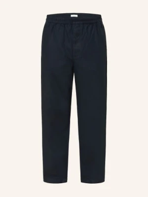 Arket Spodnie Chino O Regularnym Kroju blau GRANATOWY