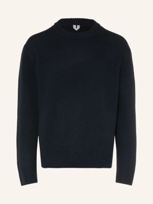 Arket Sweter blau GRANATOWY