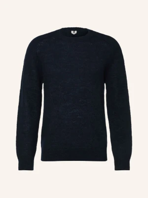 Arket Sweter blau GRANATOWY