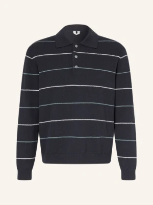 Arket Sweter Polo blau