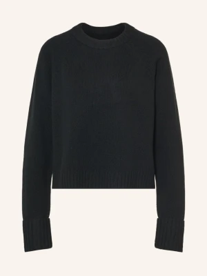 Arket Sweter schwarz CZARNY