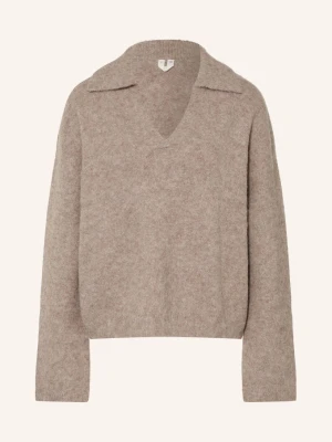 Arket Sweter Z Alpaki beige