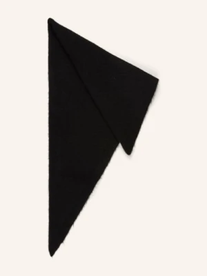 Arket Trójkątna Chusta Z Alpaki schwarz
