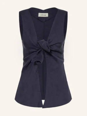 Arkitaip Kamizelka Lniana Lucia blau