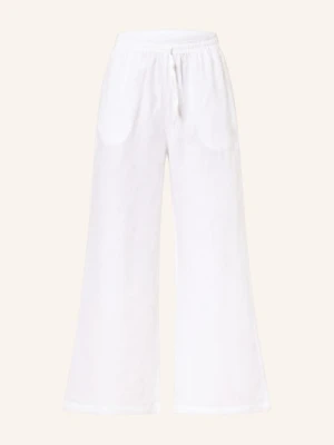 Arkitaip Spodnie Marlene Marina Z Lnu weiss