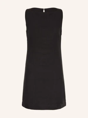 Arkitaip Sukienka Kopertowa Dahlia Z Lnu schwarz