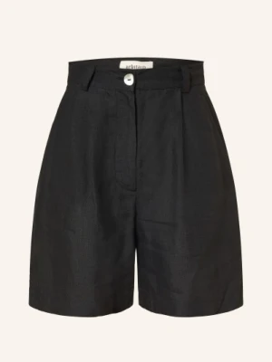 Arkitaip Szorty Lniane Sienna schwarz