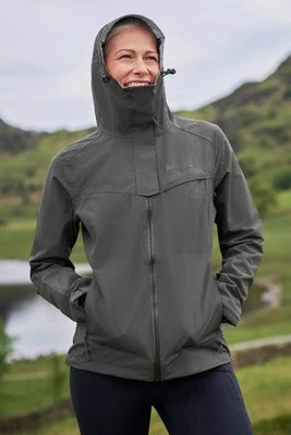 Arlberg 2.5 Layer - wodoodporna kurtka damska - Dark Green Mountain Warehouse