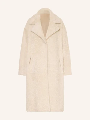 Arma Dwustronny Płaszcz Skórzany Delfina weiss