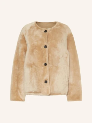 Arma Kurtka Skórzana Lucine Dwustronna beige