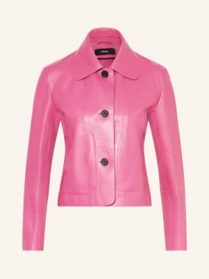 Arma Kurtka Skórzana pink