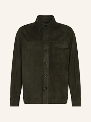 Arma Overjacket Ze Skóry Dillen grau