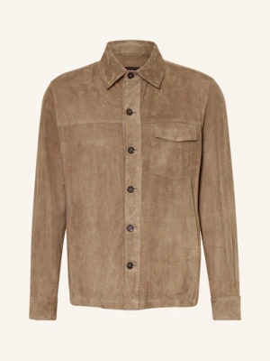 Arma Overjacket Ze Skóry Dillen gruen