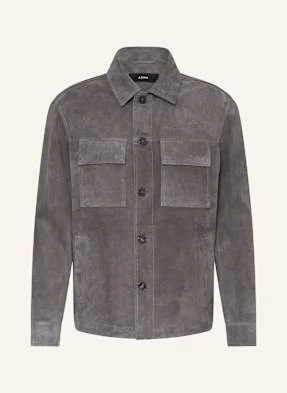 Arma Overjacket Ze Skóry Mex grau