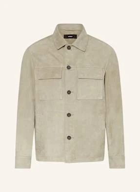 Arma Overjacket Ze Skóry Mex gruen