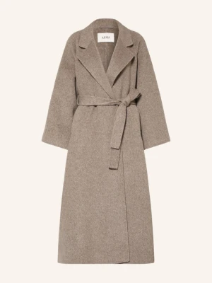 Arma Płaszcz Wełniany beige