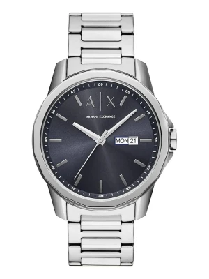 Armani Exchange BANKS srebrny