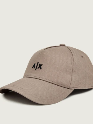Armani Exchange Bejsbolówka beżowy