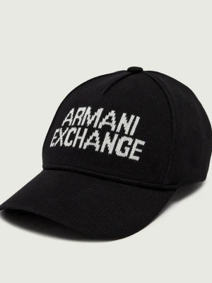 Armani Exchange Bejsbolówka czarny