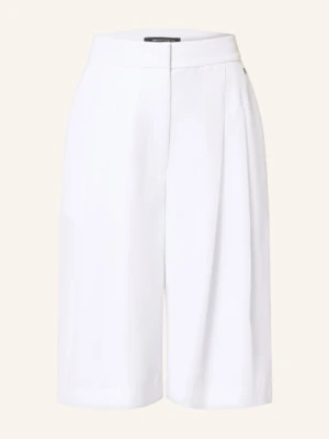 Armani Exchange Bermudy Z Plisami weiss