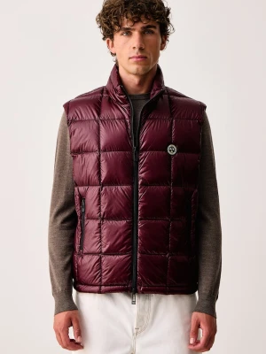 Armani Exchange bezrękawnik męski bordowy