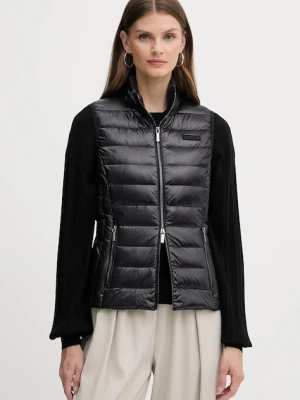 Armani Exchange bezrękawnik puchowy kolor czarny przejściowy XW001921 AF18757