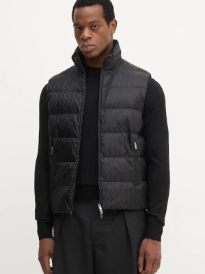 Armani Exchange bezrękawnik puchowy kolor czarny zimowy XM001581 AF16628
